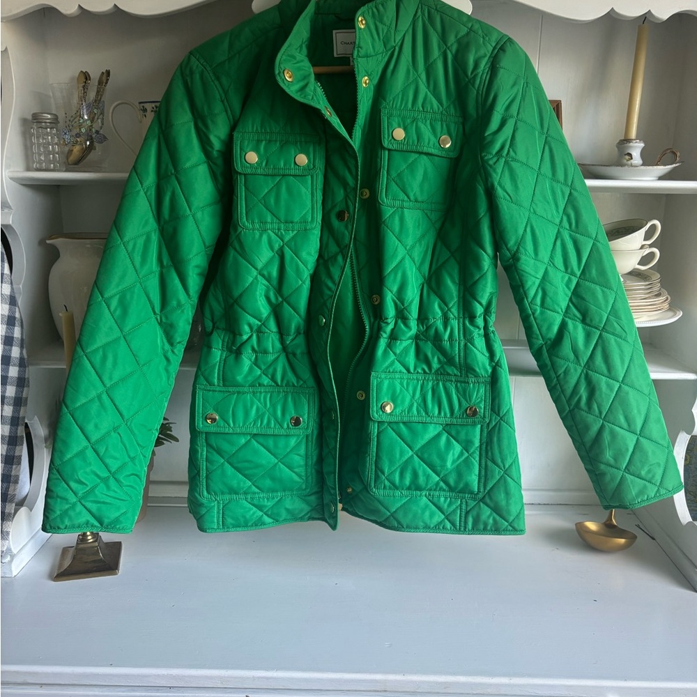 Charter Club Emerald Quilted Jacket